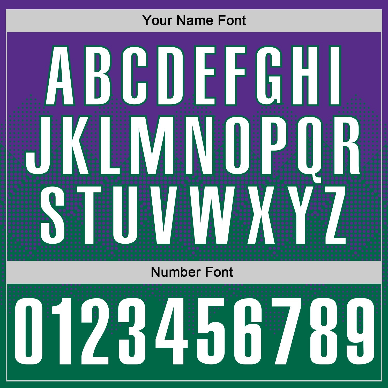 Custom Purple White-Kelly Green 3D Gradient Square Shape Performance Polo Shirt