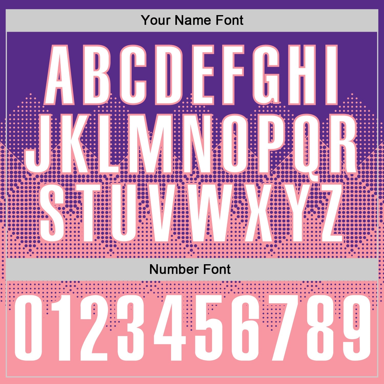 Custom Purple White-Medium Pink 3D Gradient Square Shape Performance Polo Shirt