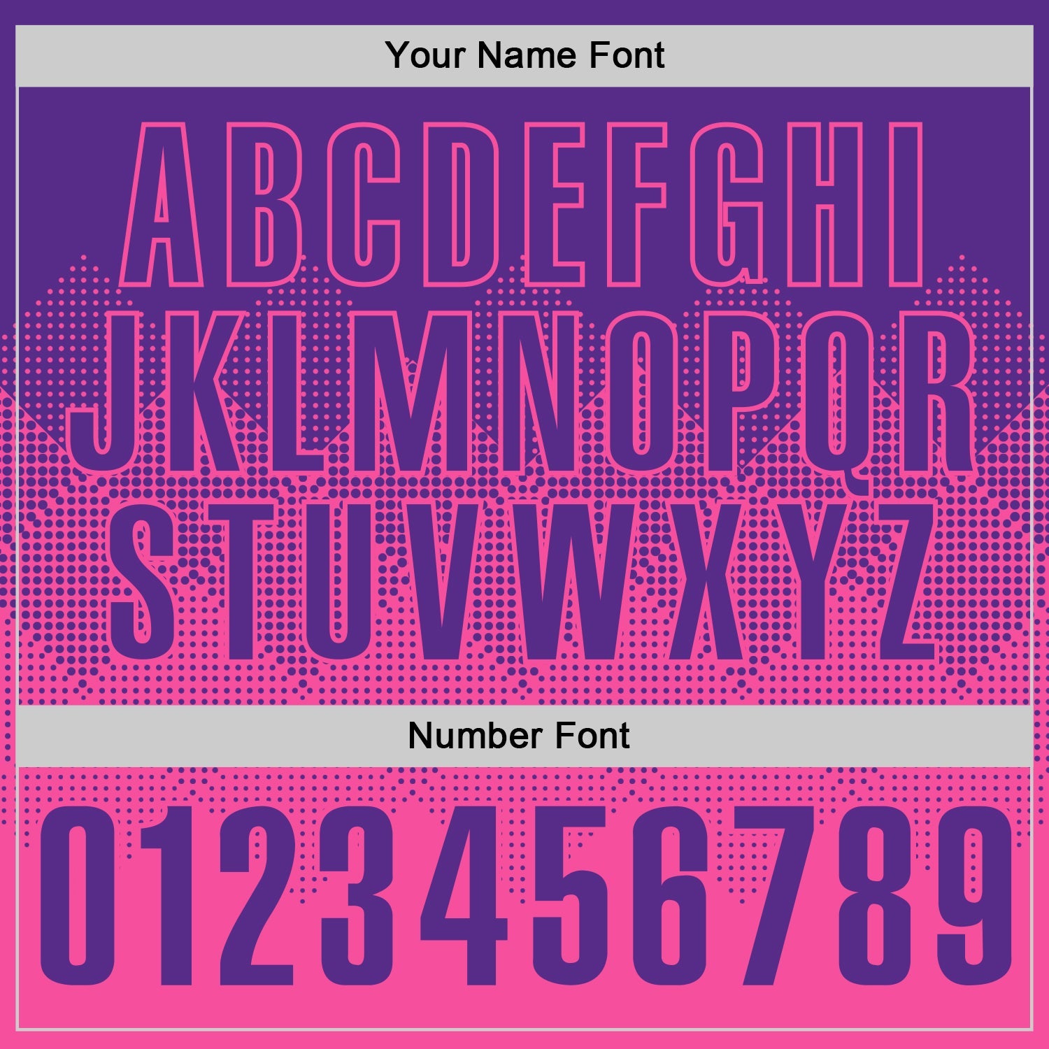 Custom Purple Pink 3D Gradient Square Shape Performance Polo Shirt