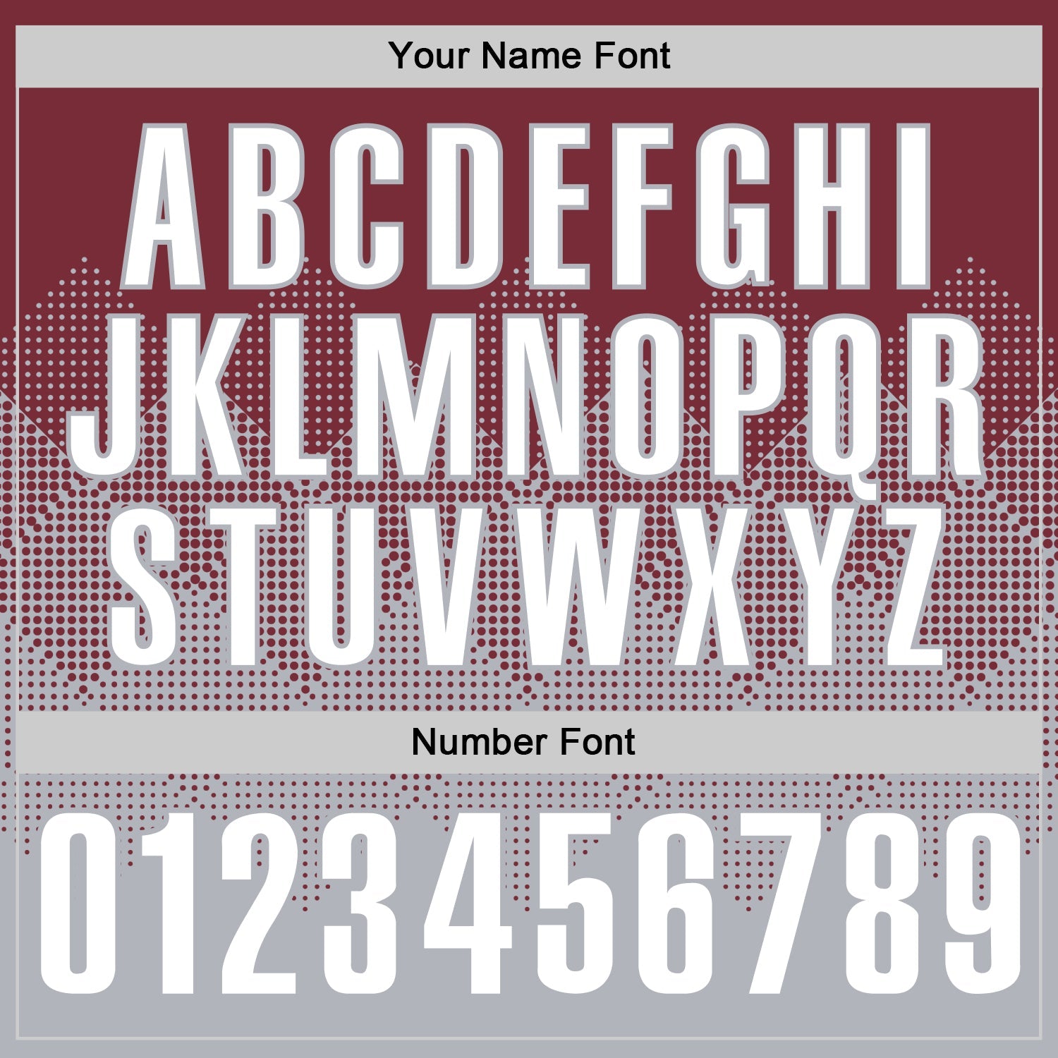 Custom Burgundy White-Gray 3D Gradient Square Shape Performance Polo Shirt