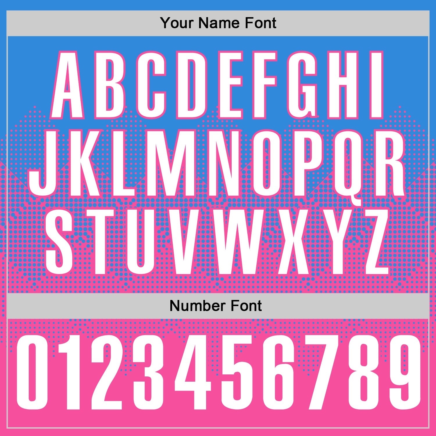 Custom Powder Blue White-Pink 3D Gradient Square Shape Performance Polo Shirt