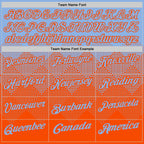 Custom Light Blue Orange 3D Gradient Square Shape Performance Polo Shirt