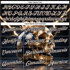 Custom Navy Vegas Gold 3D Metal Skull Bowling Performance Polo Shirt