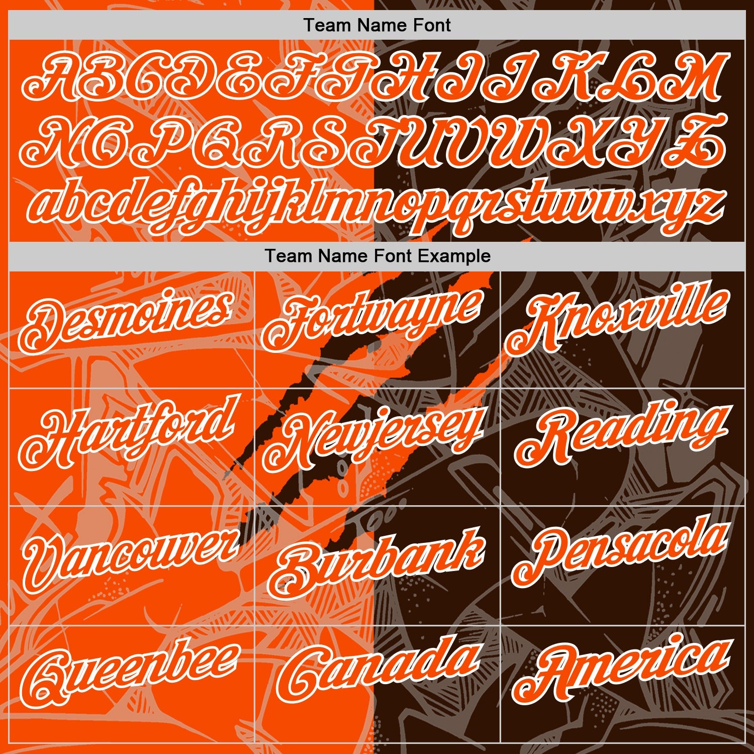 Custom Graffiti Pattern Orange Brown-White 3D Scratch Performance Polo Shirt