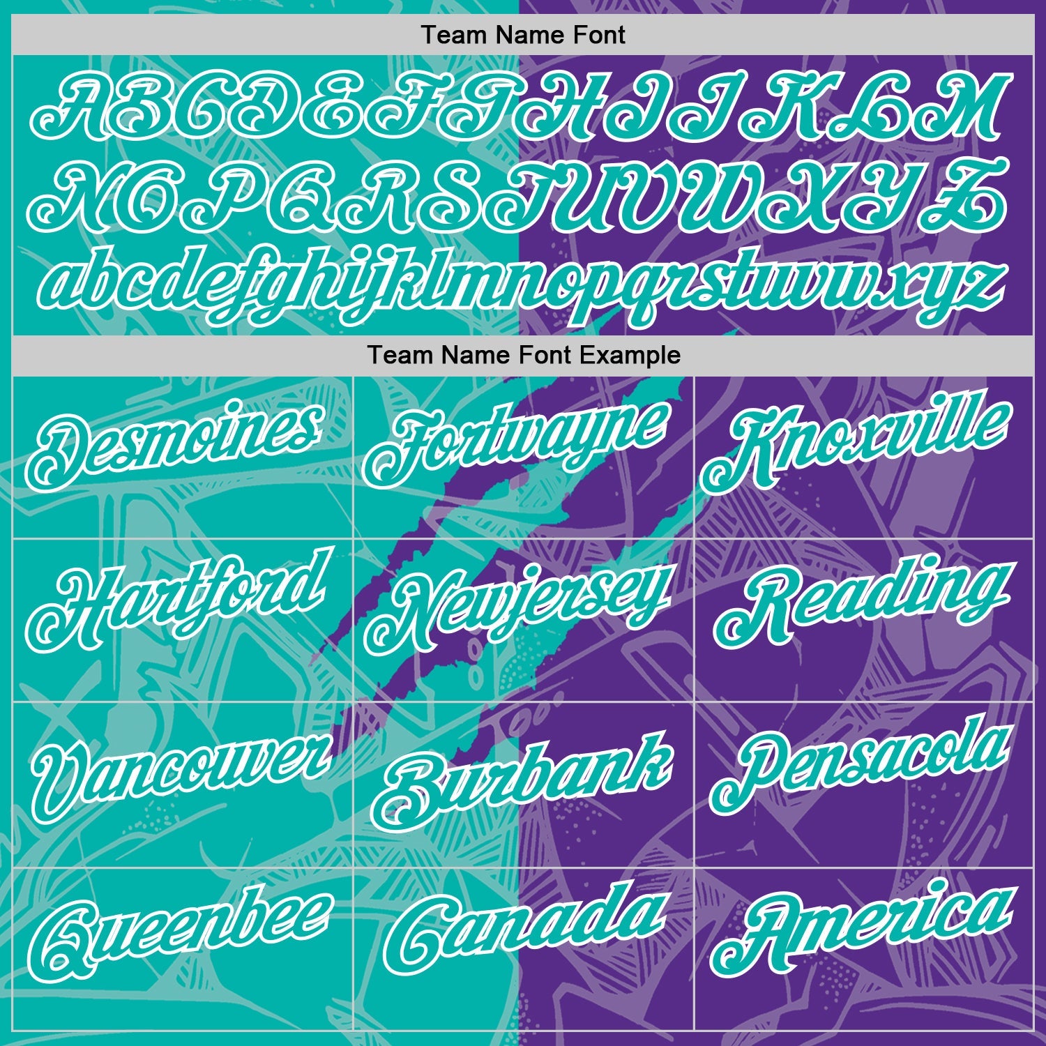 Custom Graffiti Pattern Aqua Purple-White 3D Scratch Performance Polo Shirt