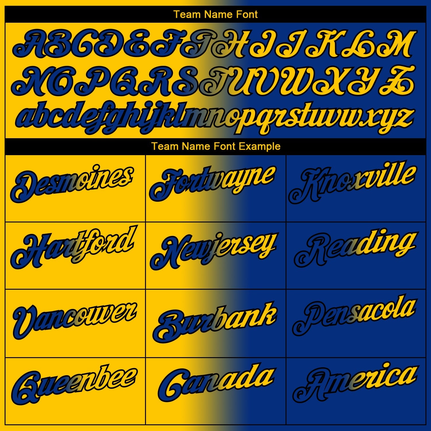 Custom Royal Yellow-Black 3D Gradient Fashion Performance Polo Shirt