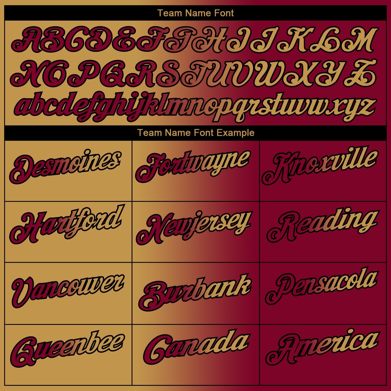 Custom Maroon Old Gold-Black 3D Gradient Fashion Performance Polo Shirt