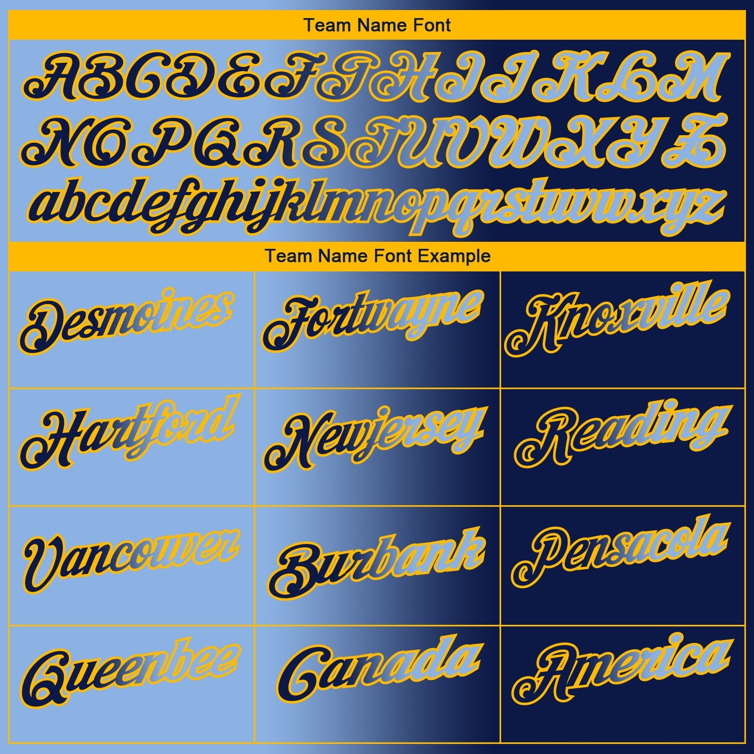 Custom Navy Light Blue-Gold 3D Gradient Fashion Performance Polo Shirt