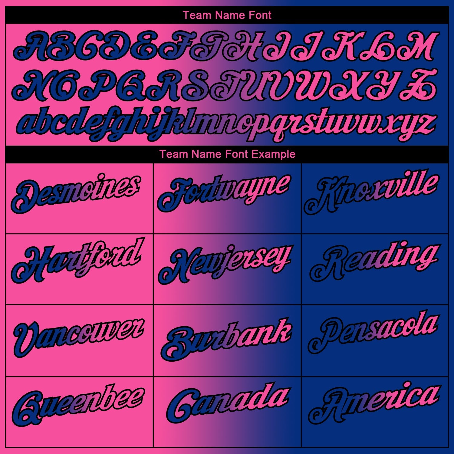 Custom Royal Pink-Black 3D Gradient Fashion Performance Polo Shirt