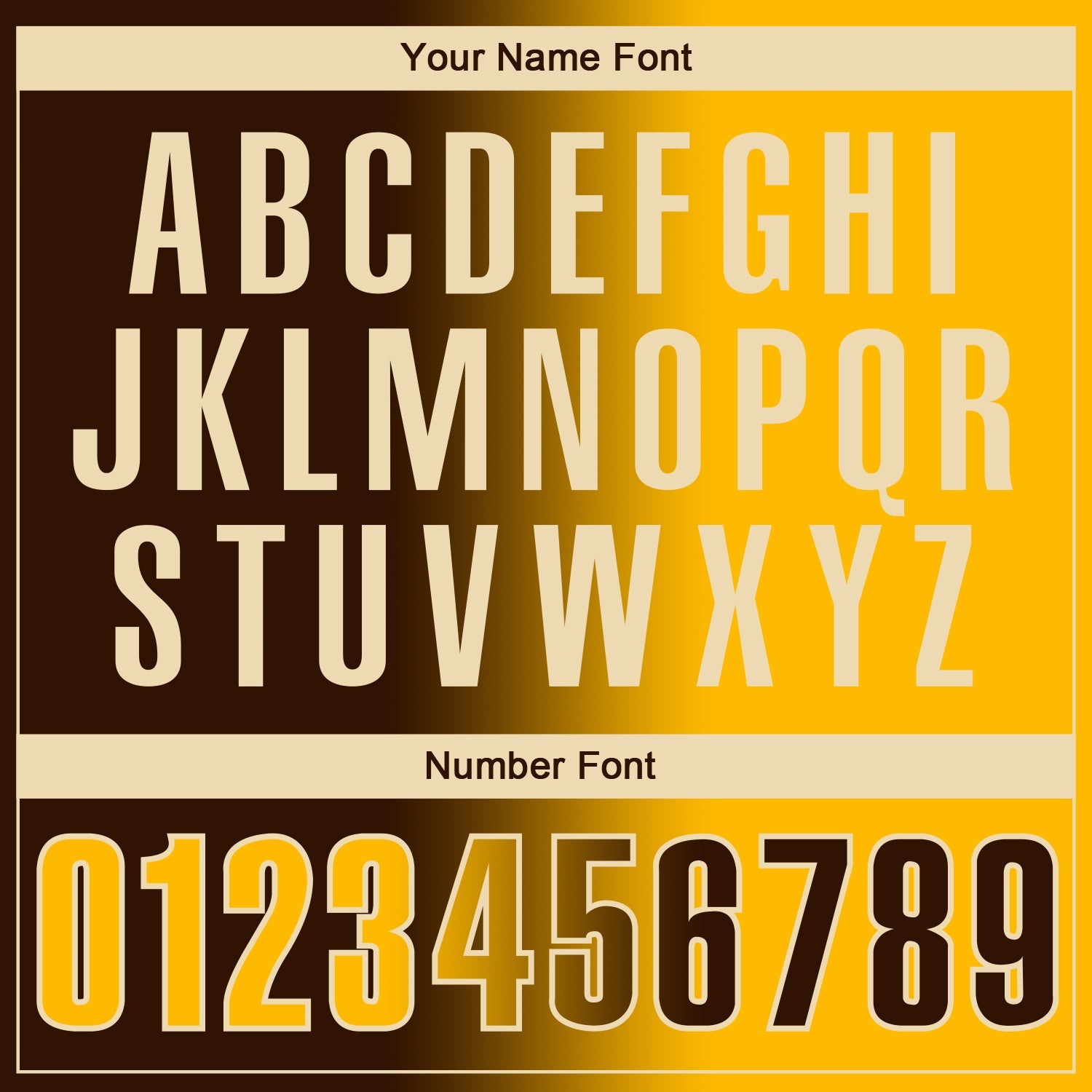 Custom Brown Gold-Cream 3D Gradient Fashion Performance Polo Shirt