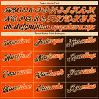 Custom Brown Orange-Cream 3D Gradient Fashion Performance Polo Shirt