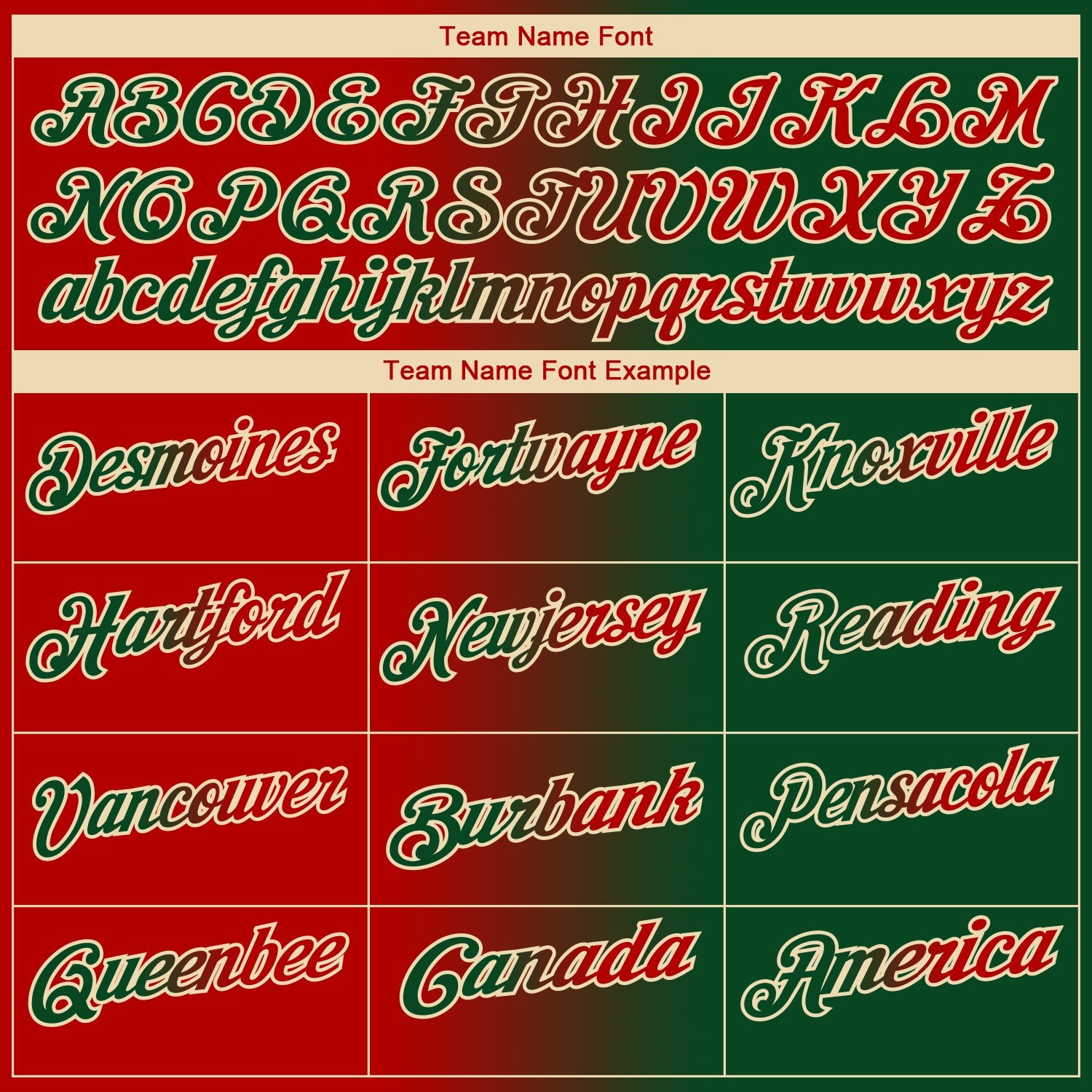 Custom Green Red-Cream 3D Gradient Fashion Performance Polo Shirt