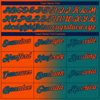 Custom Teal Orange-Navy 3D Gradient Fashion Performance Polo Shirt