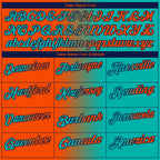 Custom Aqua Orange-Navy 3D Gradient Fashion Performance Polo Shirt