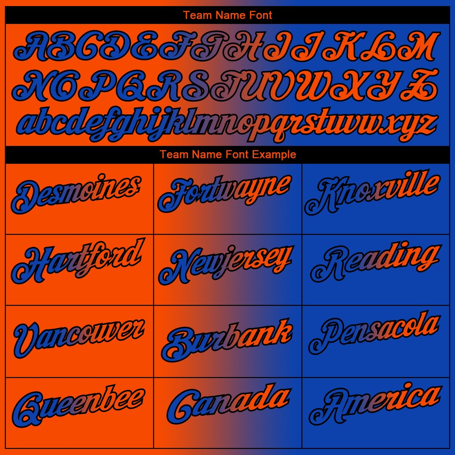 Custom Thunder Blue Orange-Black 3D Gradient Fashion Performance Polo Shirt