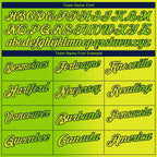Custom Neon Yellow Neon Green-Navy 3D Gradient Fashion Performance Polo Shirt