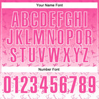 Custom Pink White 3D Gradient Pink Ribbon Breast Cancer Awareness Month Women Health Care Support Performance Polo Shirt