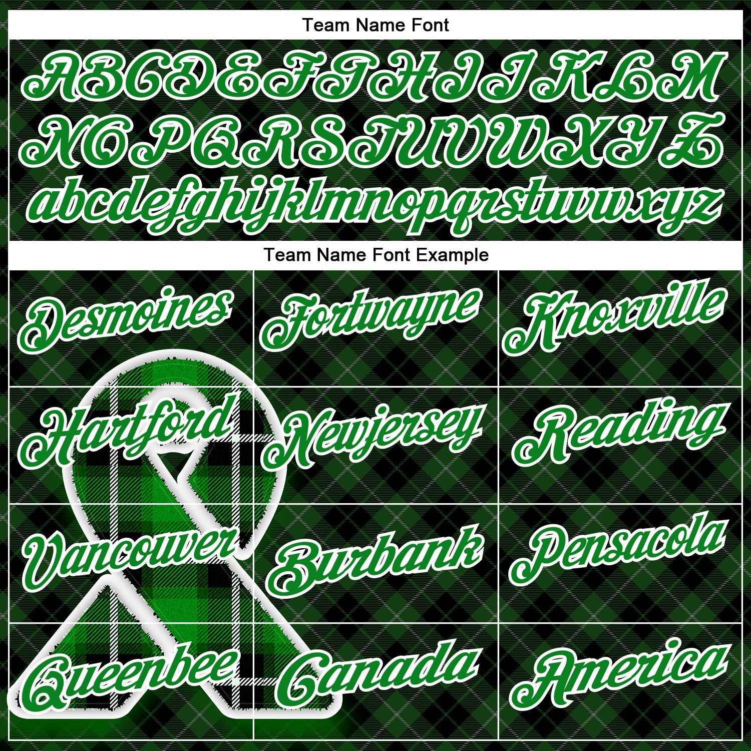 Custom Black Grass Green-White 3D Pattern Design Green Ribbon Liver Cancer Plaid Performance Polo Shirt