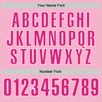 Custom Light Pink Hot Pink-White 3D Pink Ribbon Breast Cancer Awareness Performance Polo Shirt