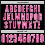 Custom Black Pink-White 3D Pink Ribbon Breast Cancer Awareness Performance Polo Shirt