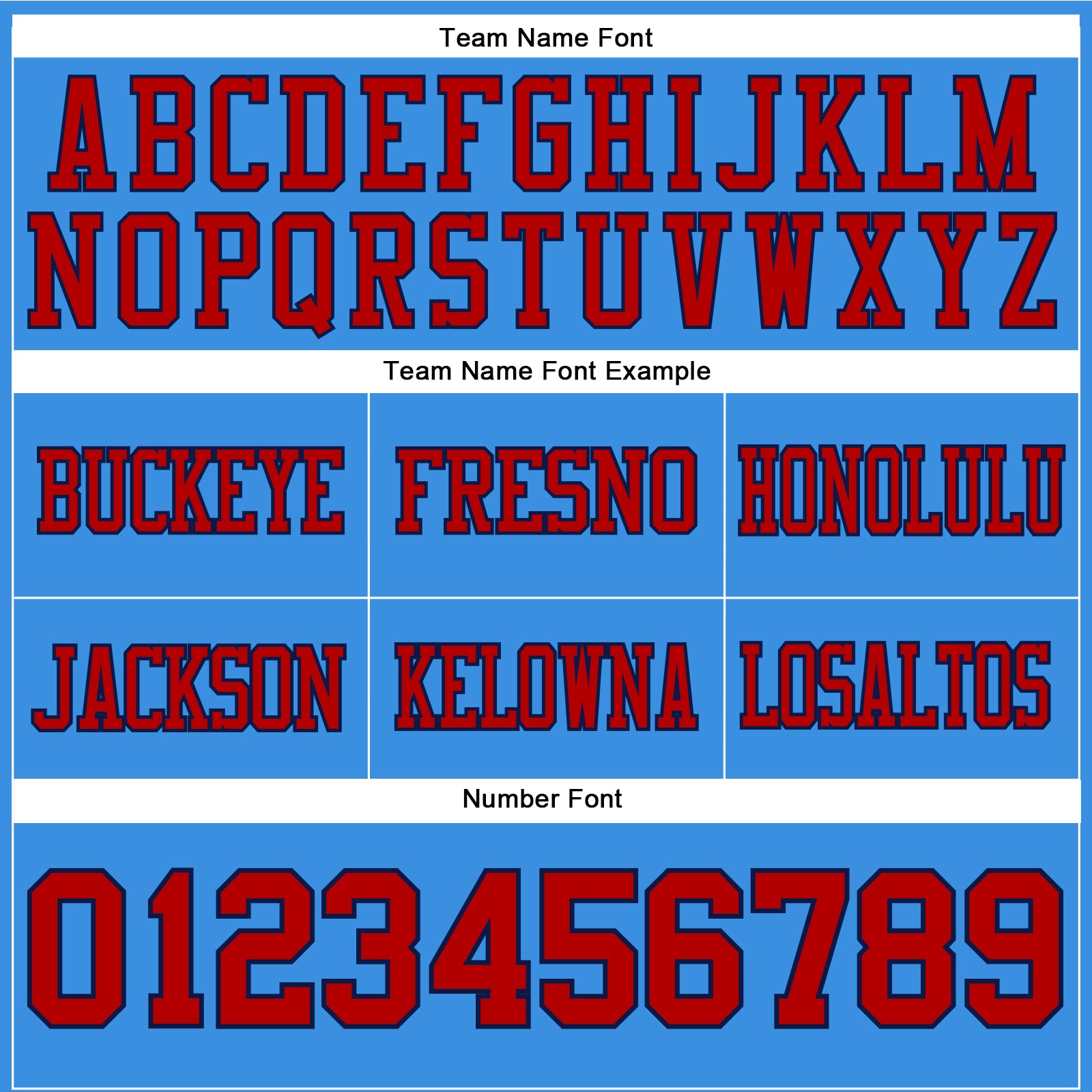 Custom Powder Blue Red-Navy Authentic Football Jersey