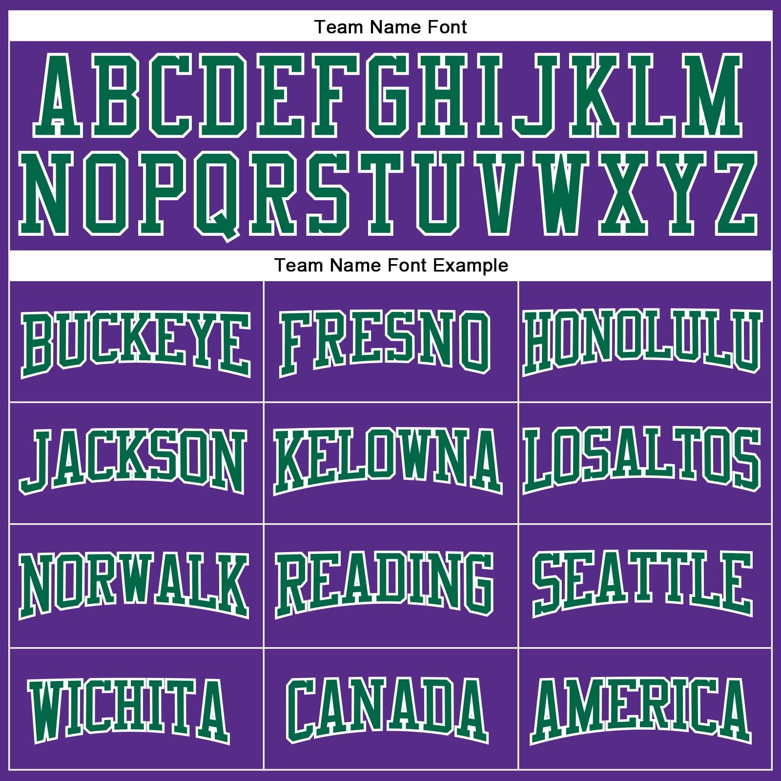 Custom Purple Kelly Green-White Authentic Football Jersey