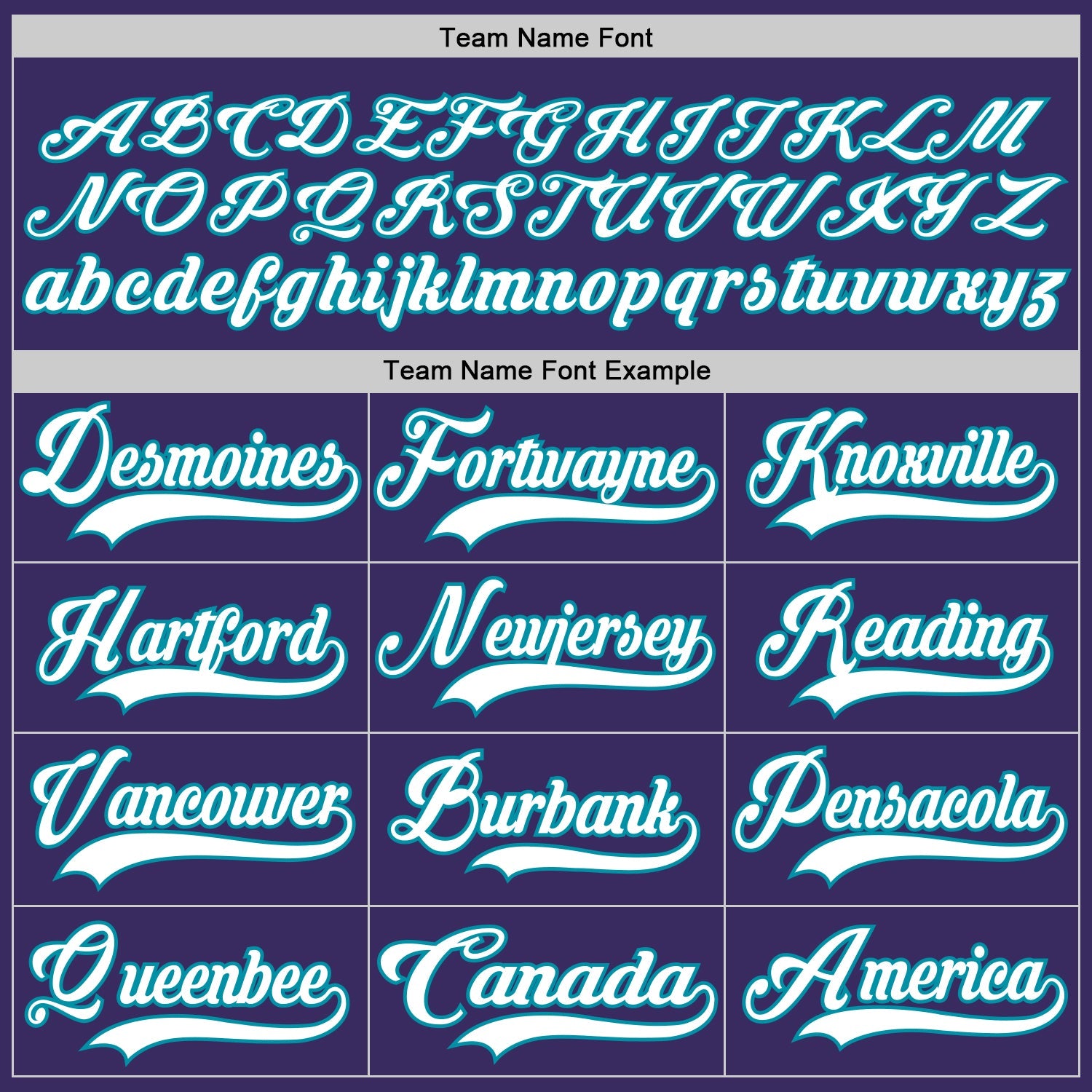 Custom Purple White-Teal Hockey Jersey