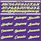 Custom Purple White-Neon Green Authentic Throwback Basketball Jersey