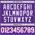 Custom Purple White-Pink Authentic Throwback Basketball Jersey