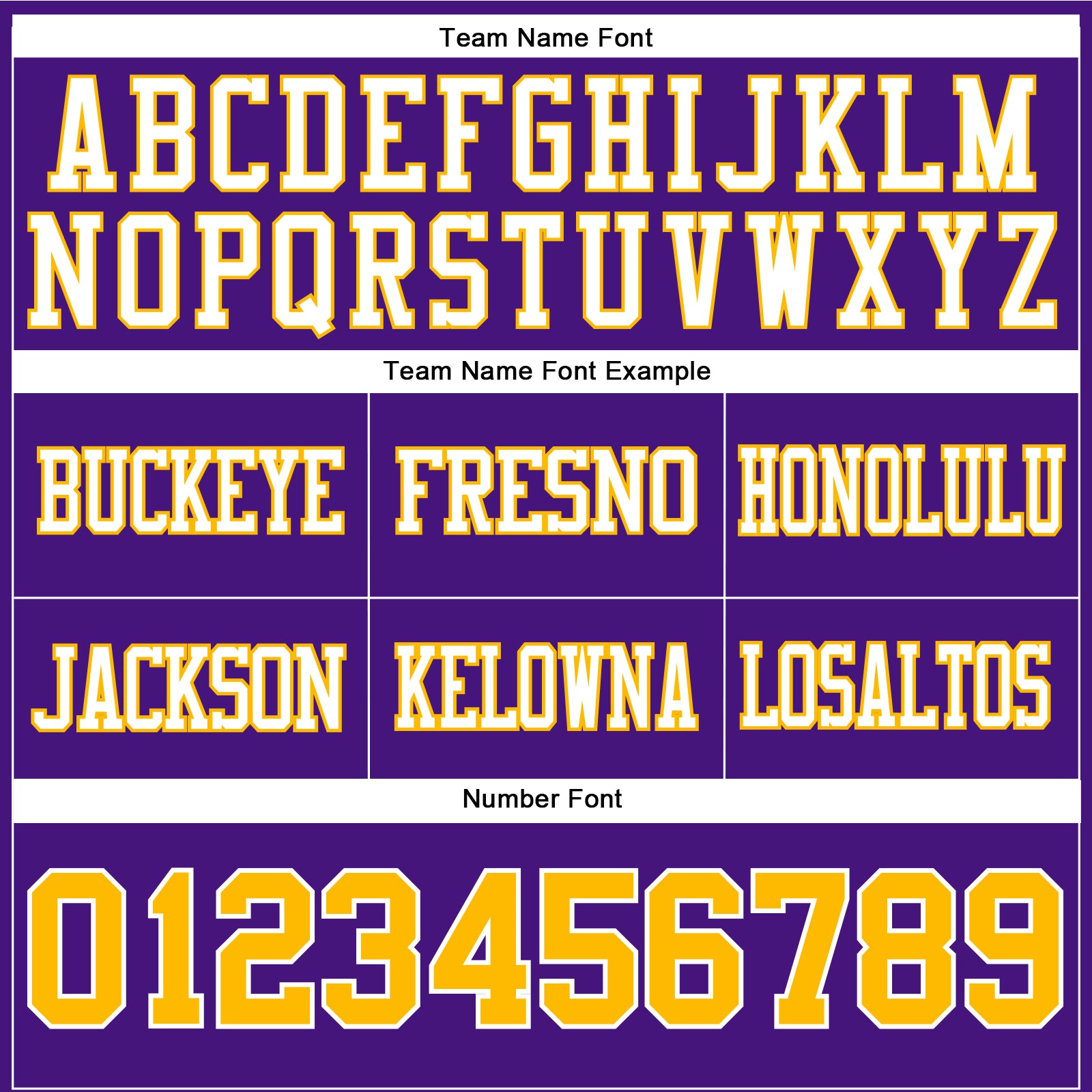 Custom Purple Gold-White Authentic Football Jersey