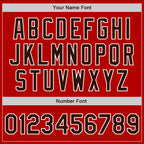 Custom Red Brown-White Authentic Baseball Jersey