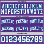 Custom Purple White-Teal Reversible Double Side Sublimation Basketball Suit Jersey