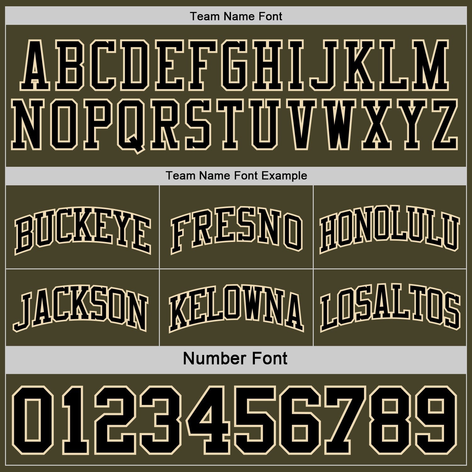 Custom Reversible Black Olive-Cream Double Side Sublimation Basketball Suit Jersey