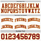 Custom Reversible Black Maroon-Gold Double Side Sublimation Basketball Suit Jersey