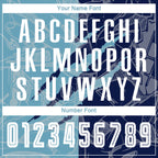 Custom Graffiti Pattern Shadow Blue-Navy Scratch Sublimation Soccer Uniform Jersey