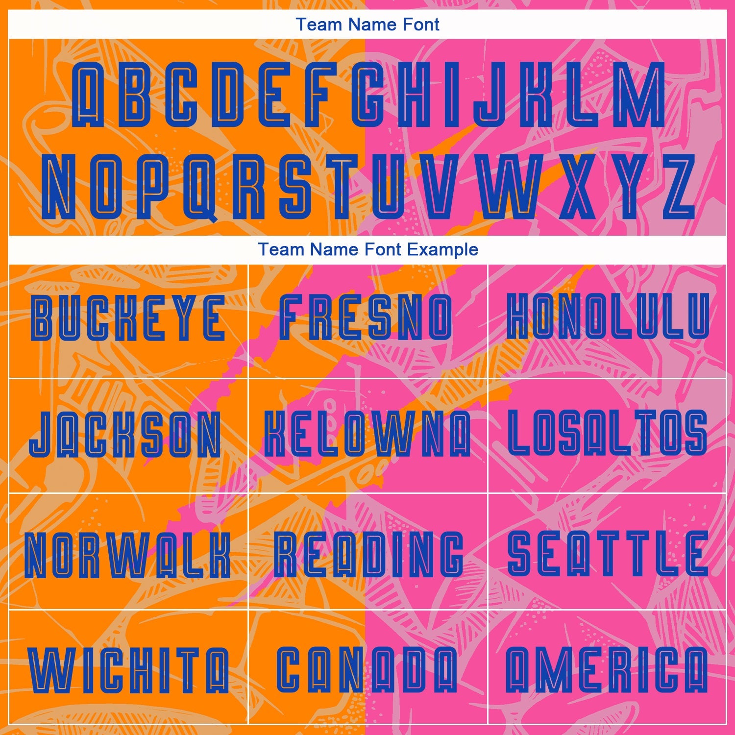 Custom Graffiti Pattern Royal Bay Orange-Pink Scratch Sublimation Soccer Uniform Jersey