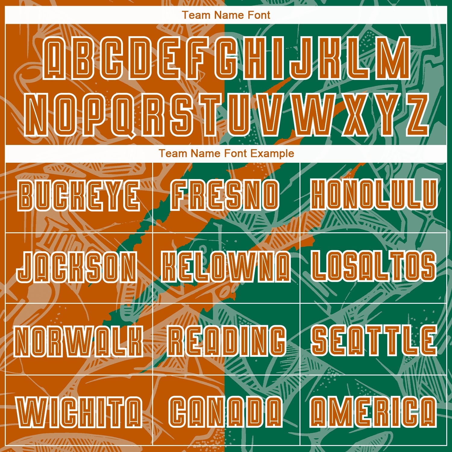 Custom Graffiti Pattern Texas Orange-Kelly Green Scratch Sublimation Soccer Uniform Jersey