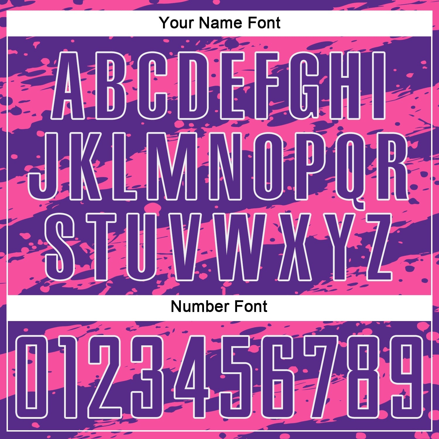 Custom Purple Pink-White Splash Sublimation Soccer Uniform Jersey