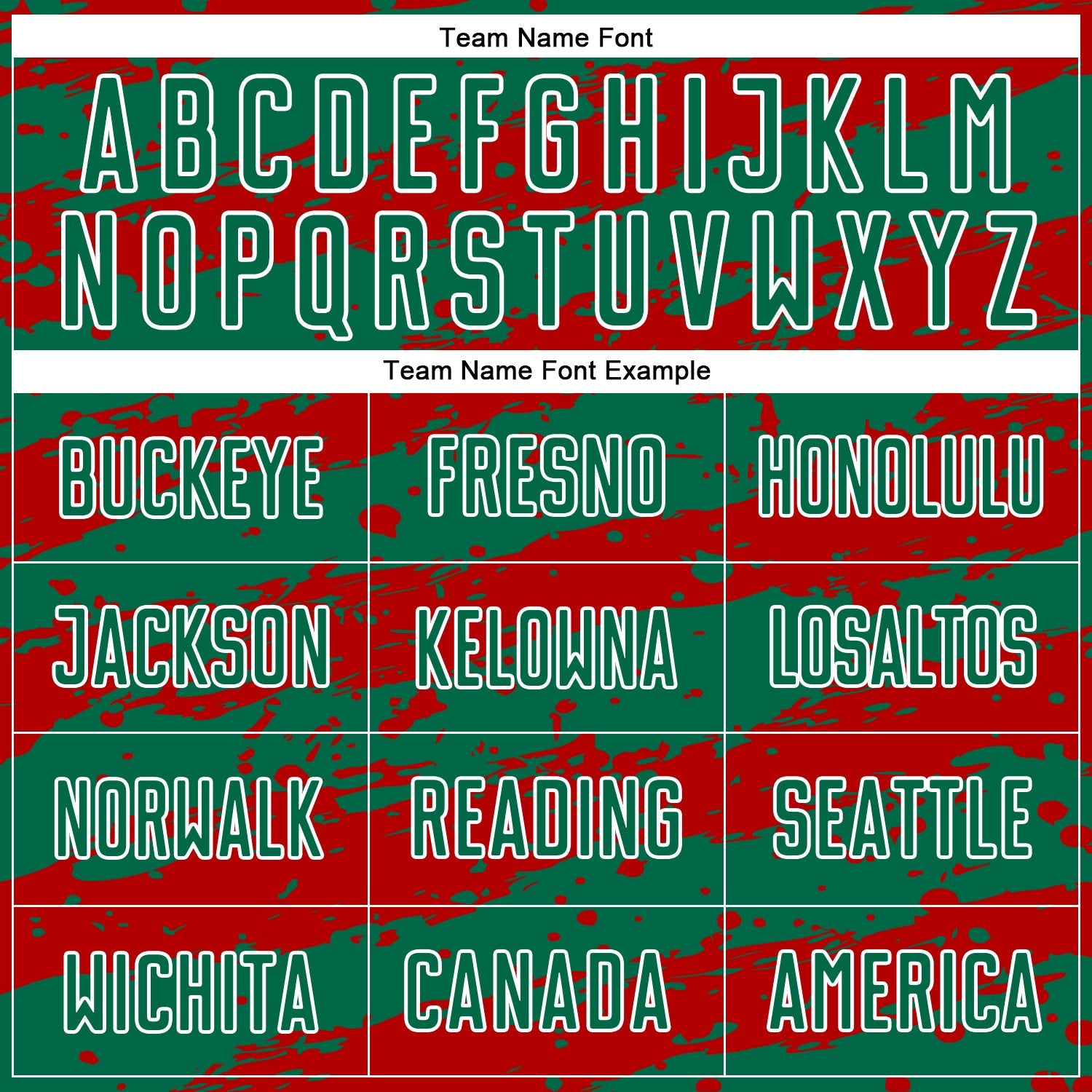 Custom Kelly Green Red-White Splash Sublimation Soccer Uniform Jersey