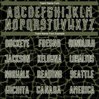 Custom Black Olive-White Abstract Network Splash Sublimation Soccer Uniform Jersey