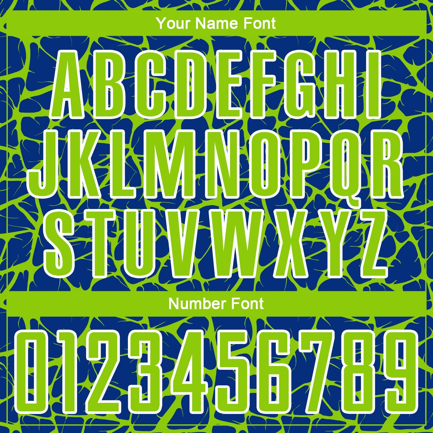 Custom Royal Neon Green-White Abstract Network Splash Sublimation Soccer Uniform Jersey