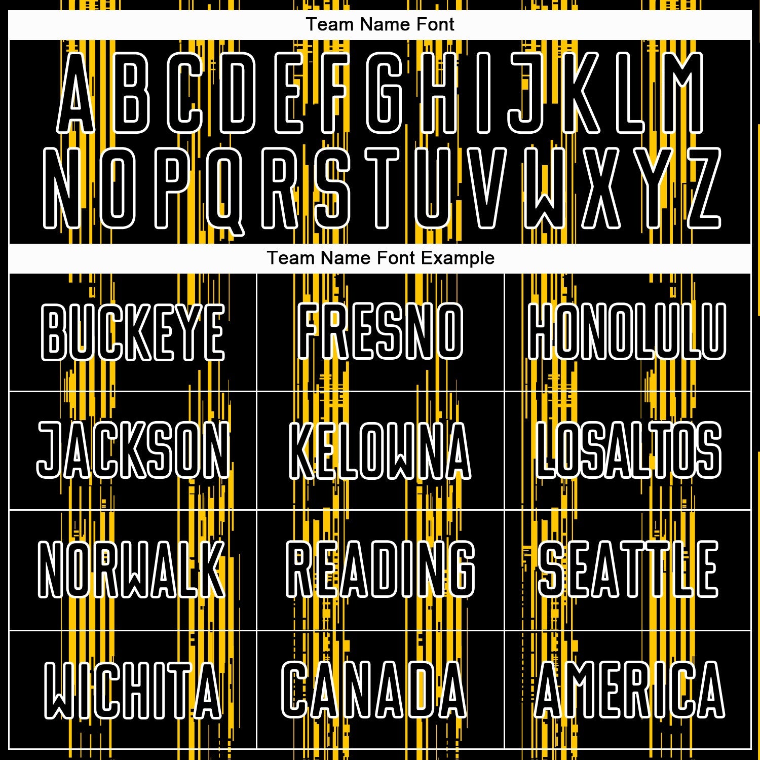 Custom Black Yellow-White Line Sublimation Soccer Uniform Jersey