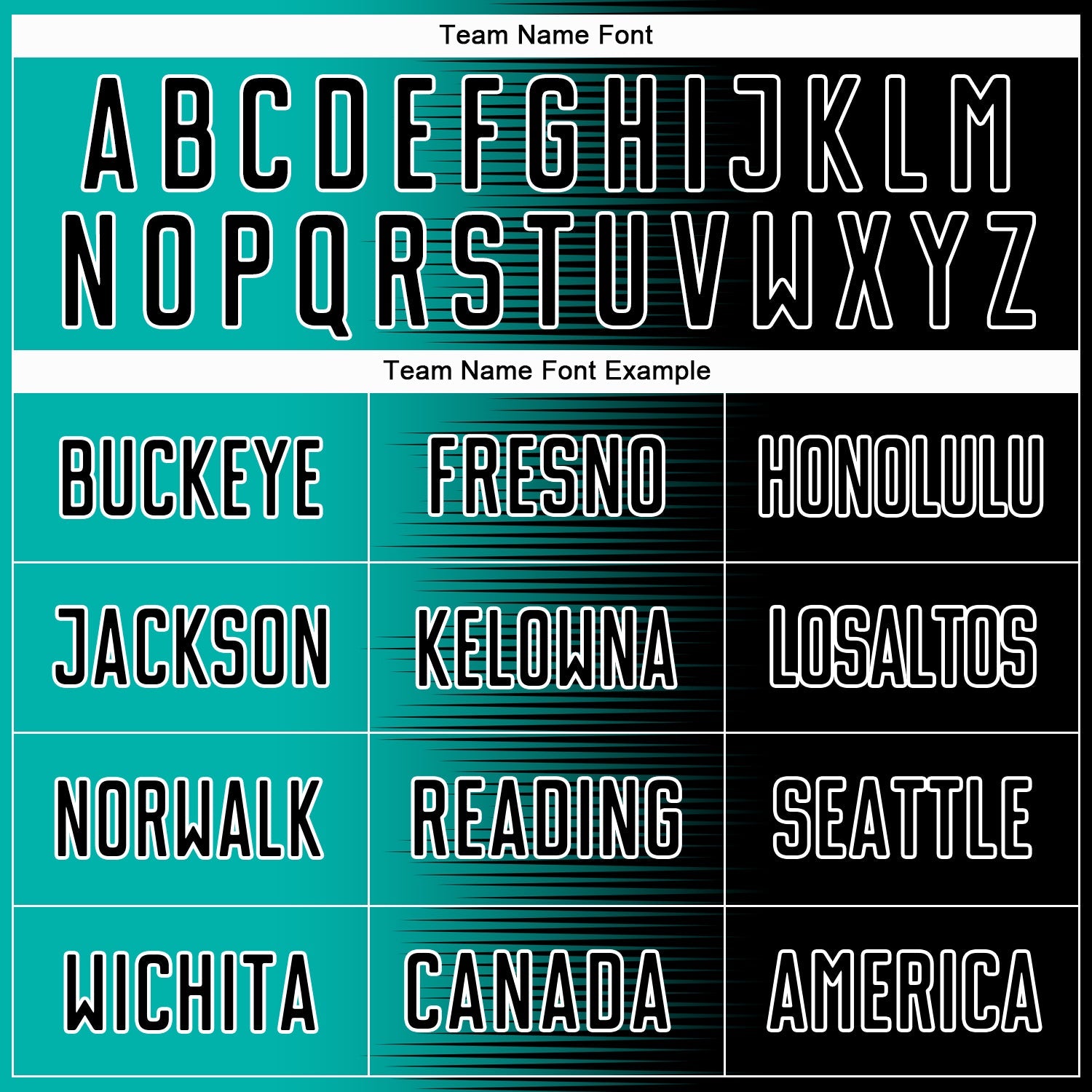 Custom Black Aqua-White Gradient Line Sublimation Soccer Uniform Jersey