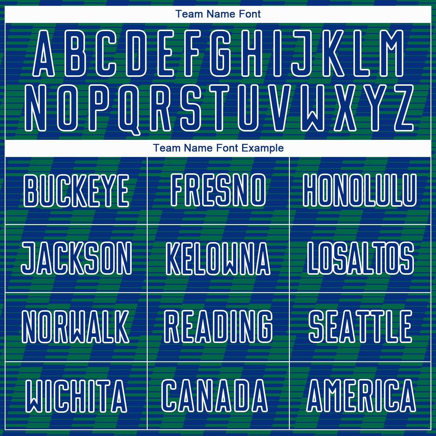 Custom Royal Kelly Green-White Line Sublimation Soccer Uniform Jersey