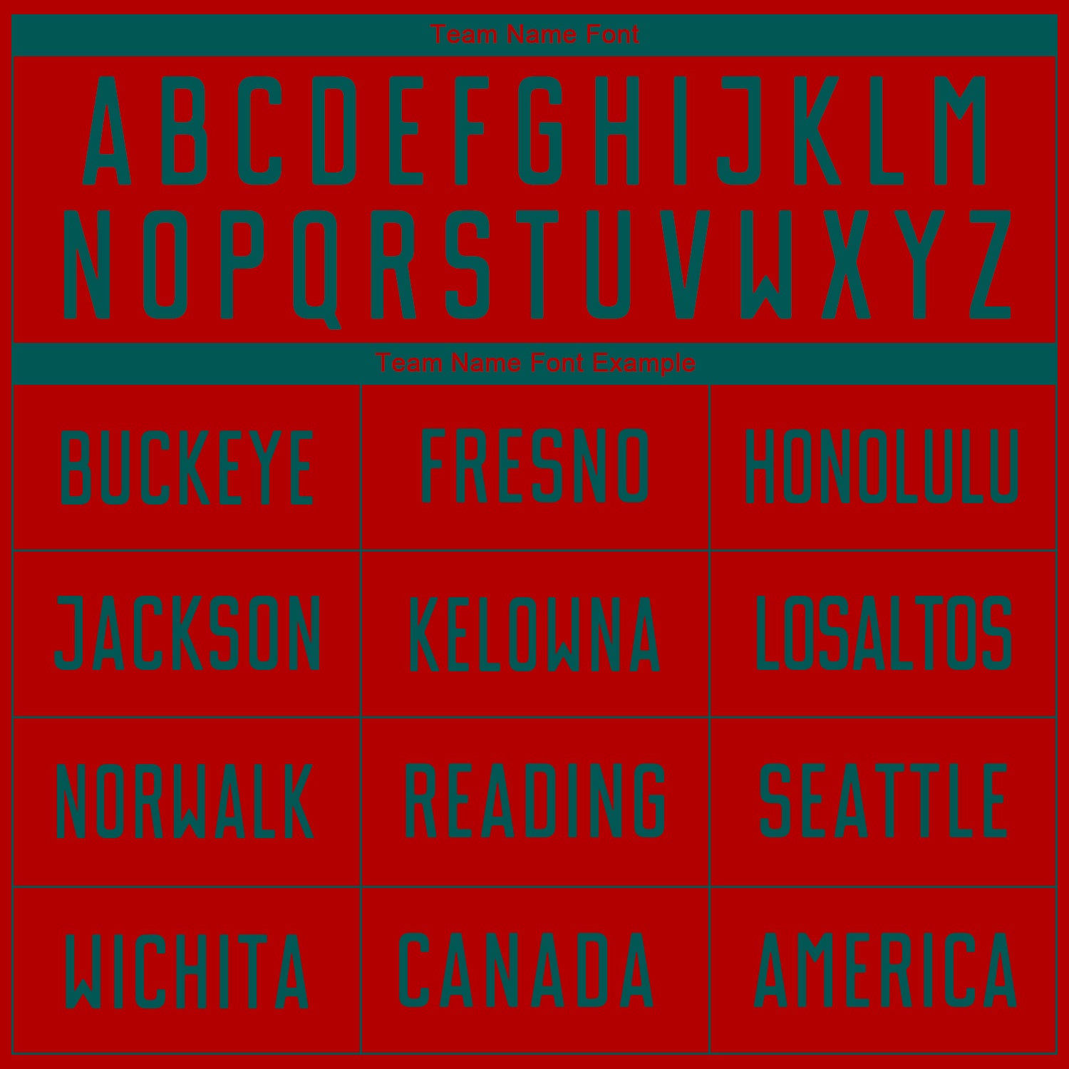 Custom Red Midnight Green Sublimation Soccer Uniform Jersey