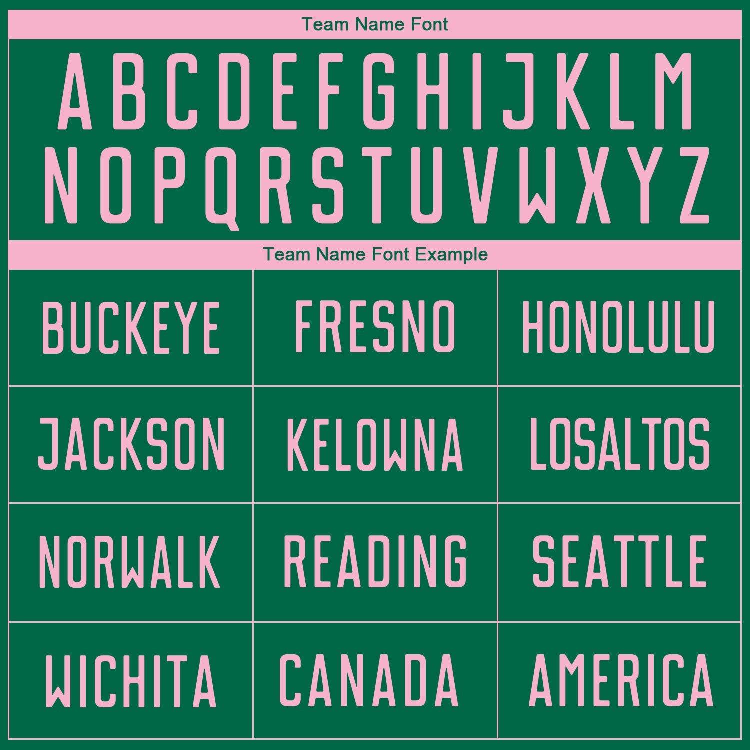 Custom Kelly Green Light Pink Sublimation Soccer Uniform Jersey