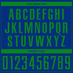 Custom Royal Grass Green Sublimation Soccer Uniform Jersey