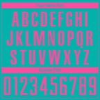 Custom Aqua Pink Sublimation Soccer Uniform Jersey