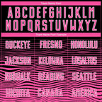 Custom Black Pink-White Gradient Line Sublimation Soccer Uniform Jersey