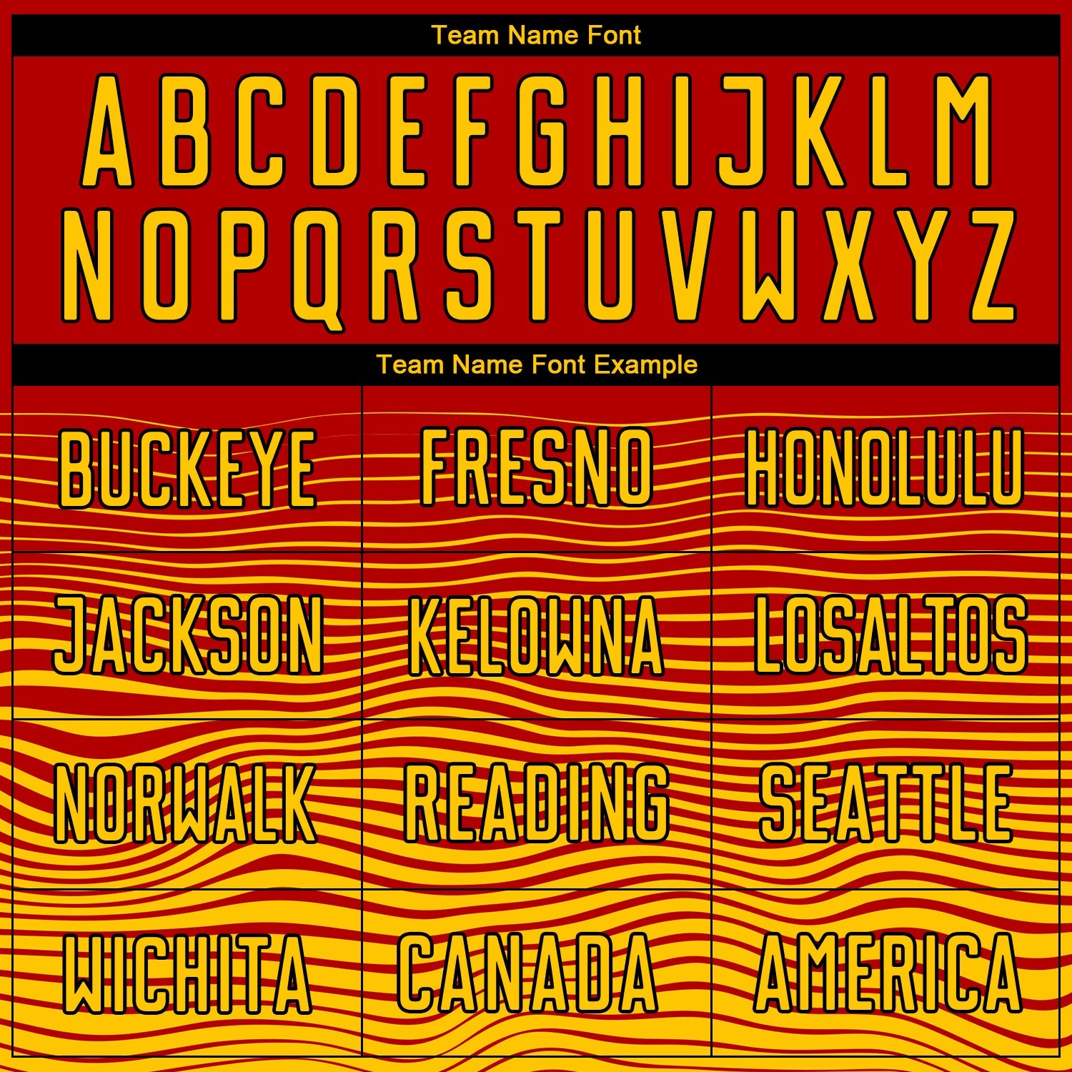 Custom Red Yellow-Black Gradient Line Sublimation Soccer Uniform Jersey